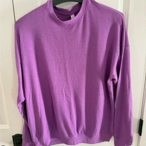 Alo Purple Soho Women's Sweater